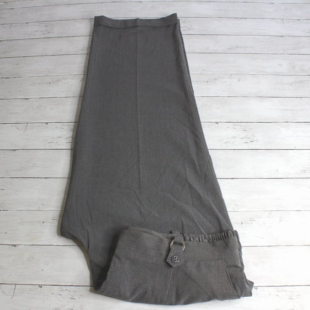Larry Levine Women's Trouser Suit Dress Pants Plus Size 24W Gray
